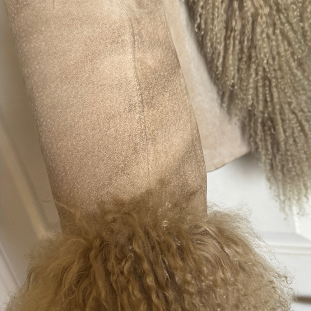 Mongolian fur jacket - Picture 5 of 8